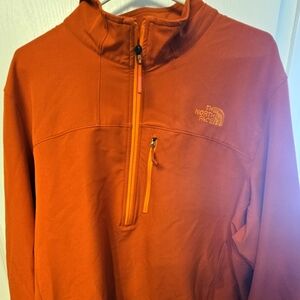 Northface half zip mens XL